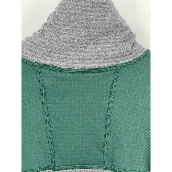 Patagonia 1/4 Zip Shirt Men's Size XL Polartec Long Sleeve Green Gray Thermal - Picture 8 of 12